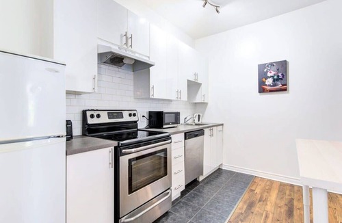 Plateau Mont Royal Apartment | Mont-Royal Ave Apartment with Private Studio Suite