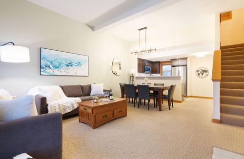 Upper Village Villa | Mountainside 3BR: Private Hot Tub, True Ski-In/Out