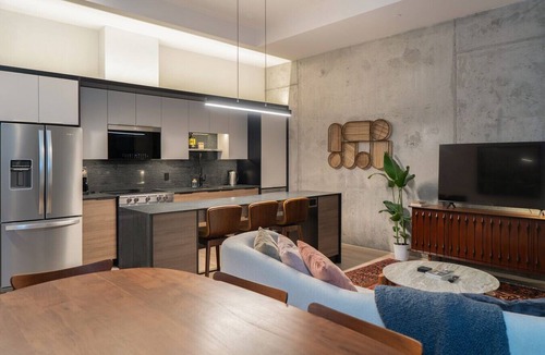 Downtown Halifax Apartment | *NEW Designer Mid-Century Modern 2B/2B