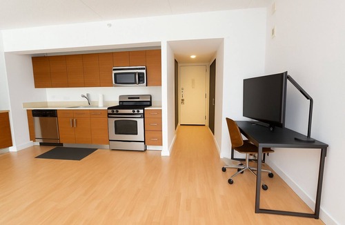 Midtown West Apartment | NYC Studio with Private Bathroom & Kitchenette 45 street Time Square