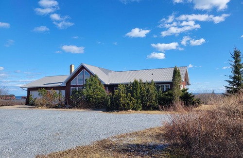 Saint John County House | Oceanfront - Million Dollar View with a Hot Tub!