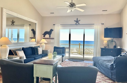Emerald Isle Cottage | Perfect Oceanfront Cottage With Private Pool: Sea Glass