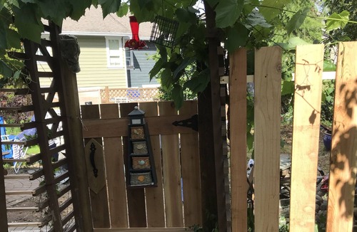 Duncan Apartment | Private entrance 1 bedroom patio suite with self check in coded