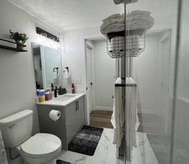 Southwest Edmonton Apartment | Private Stylish Suite, Just Bring Your Bags