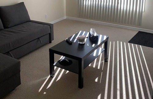 Panorama Hills House | Private suit In a pleasant garden setting, a king bed