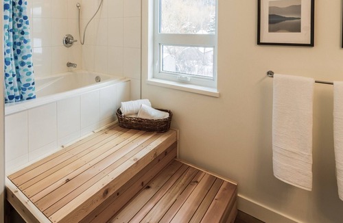 Fernie House | Riverfront! Private hot tub and mountain views! Close to the ski hill & town!
