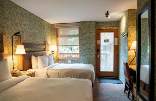 Banff Hotel | Rockies Room with Access to Grotto Hot Pools!