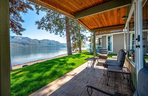 Central Okanagan Apartment | Secluded Cabin On The Lake #7