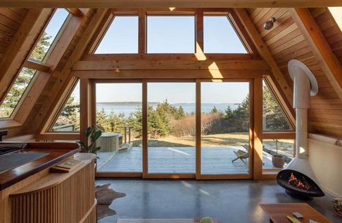 Dublin Shore Cabin | Shackup A-frame— Private Hot Tub & Beach Access