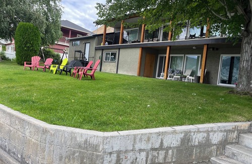 Okanagan-Similkameen House | Skaha Lakefront home, Large covered deck,