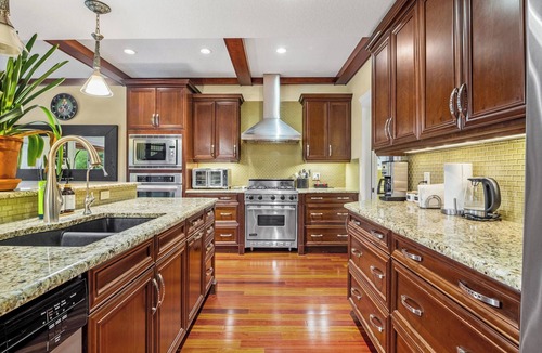 Southwest Calgary House | Spacious 7BR, 3-Story Home | Hot Tub, Sauna, Pool Table, Backyard & Trails
