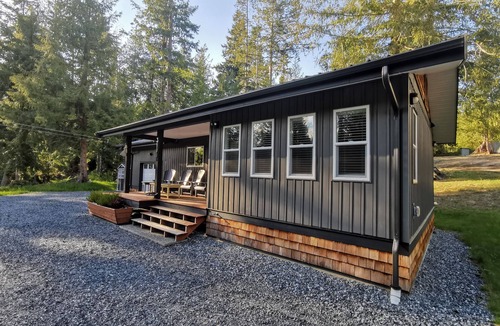 Sliammon House | Steps from the Beach Cottage on Peaceful Rural Acreage
