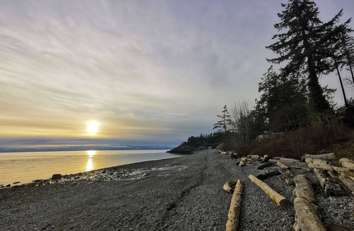 Powell River RV Rental | Steps from the Beach Off-grid Campsite - Site 1