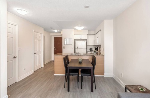 Downtown Mississauga Apartment | Stylish 2BR Retreat Steps to SQ1 | Prime Location