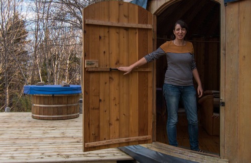 Indian Brook Resort | The Cedar Yurt at Cabot Shores Wilderness Resort