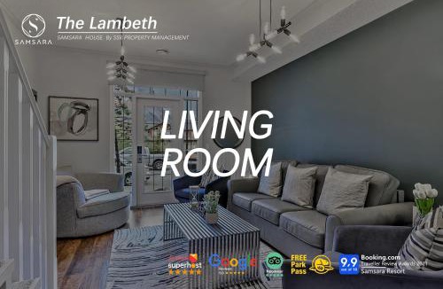 Canmore House | The Lambeth by Samsara Resort Private Entry Panorama Top View 2BR and 2BTH
