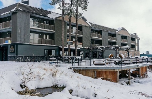 Beaverdell Apartment | The Lifty | Ski-In Ski-Out Studio + Pool & Gym
