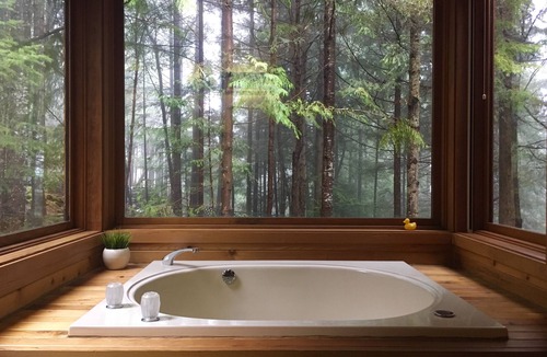 Salt Spring Island House | The Sanctuary Retreat: Peaceful Oasis in the Trees with Jacuzzi