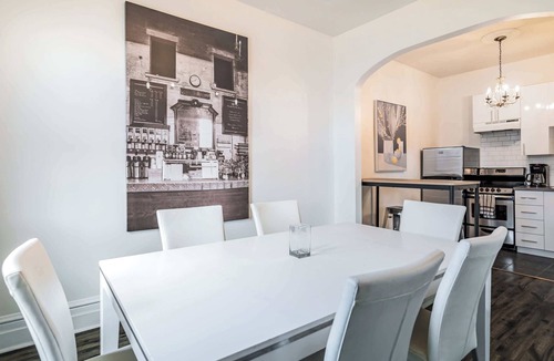 Plateau Mont Royal Apartment | Top-Floor Balcony Overlooking Mont-Royal Ave Cafés