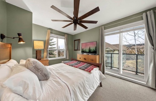 Radium Hot Springs Apartment | Top Floor with Loft | Pool | Mountain Views (NEW LISTING!)