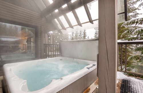 Upper Village Villa | True ski-in/out: close to village with Private HT