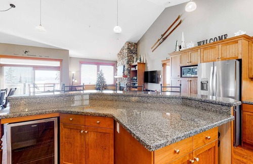 Big White Ski Resort Condo | True ski-in/ski-out 4-bedroom condo with private hot tub at Big White