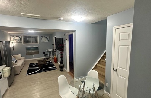 Northwest Calgary Apartment | Unwind in Konga Suite-an upscale,modern 1 bedroom walk out with private access