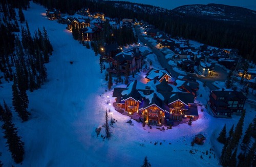 Big White Ski Resort Ski Chalet | White Spirit Lodge, Artisan Log Masterpiece Chalet