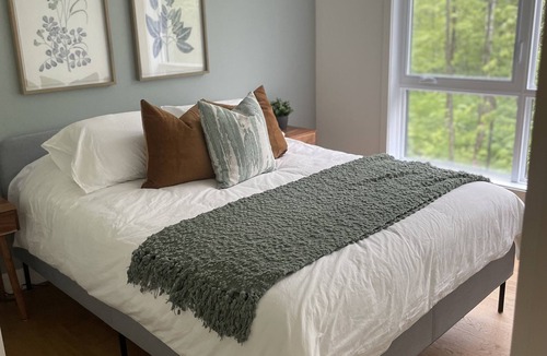 Owl's Head Ski Resort Condo | You’ll fall in love! Brand new family unit at Mont Owl’s Head with a dock!