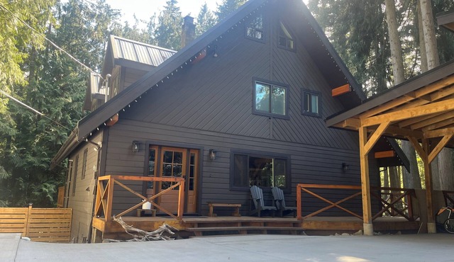 4 Story A-Frame Home Perfectly Nestled in the Trees