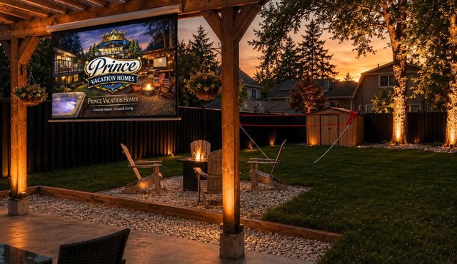 4BR Coach House - Hot Tub Fire Pit & Theatre