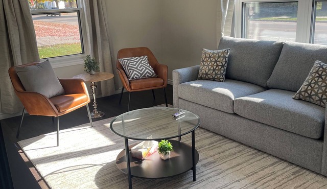 A cozy 3 bedroom house is ideal for your family and pets.