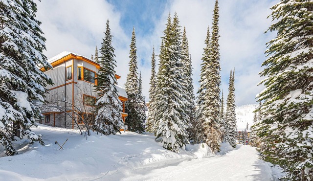 Amazing location right on skiway! 2 King Beds, Private Hot Tub, Laundry & Garage