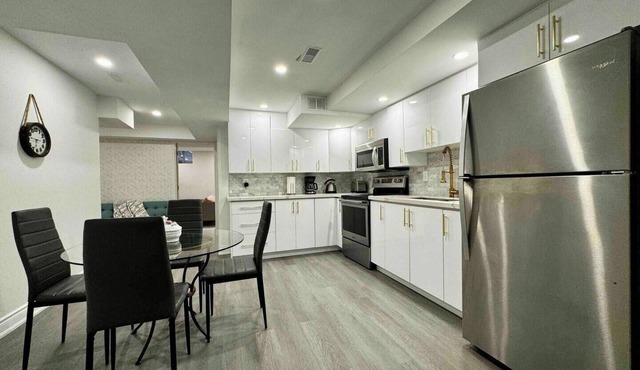 Beautiful & Chic Family Basement
