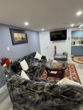 Beautiful lake view Basment room