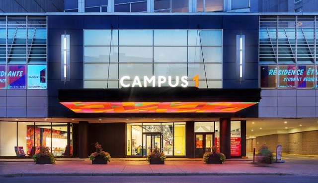 Campus1 MTL Student Residence Downtown Montreal
