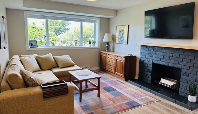 Central East Van main floor suite with a view