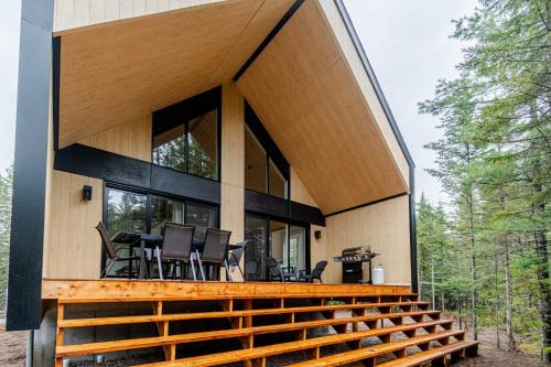 Chalet Le Stockholm private spa Shannon