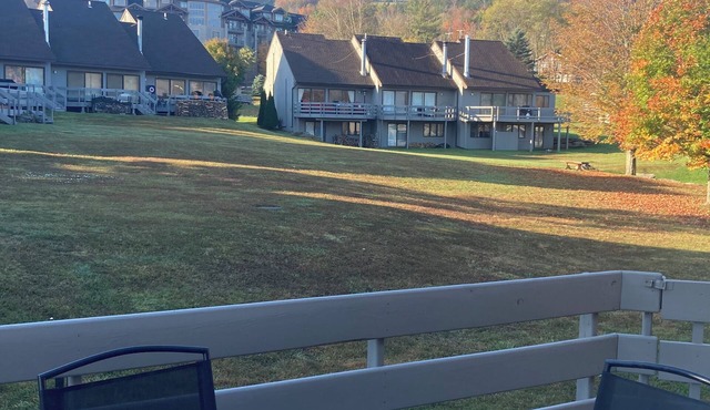 Charming 2-bedroom townhome in lovely Windham Mountain Village. Walk to skiing.
