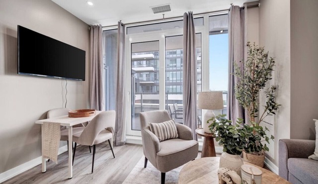 City Views & Private Balcony | Gym, Pool & More!