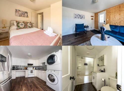 Cozy 2BR Apt near Downtown Free Parking and Wi Fi