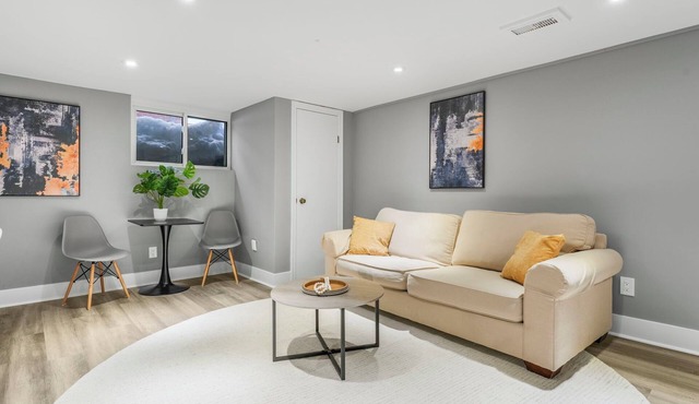 Cozy and Spacious 1BR Basement Apartment | Private entrance