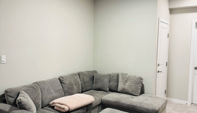 Cozy basement retreat