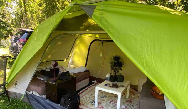 Cozy Bug-Proof Furnished Tent