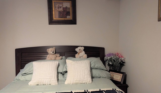 Cozy ensuite w/seperate entrance & balcony, 1 minute to grocery and Rotary Park