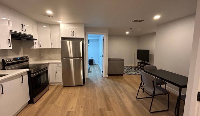 Cozy spacious 1 bedroom full basement with separate side entrance.