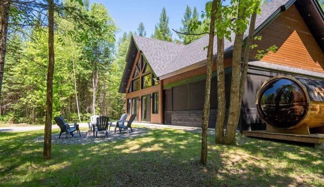 Domaine des Pins |Beach |HotTub & Sauna| 4 Chalets