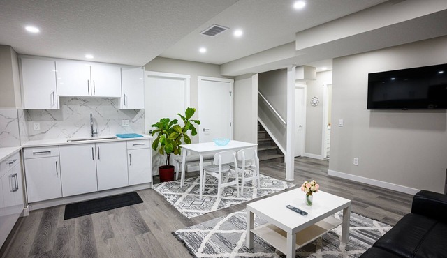 Friendly Entire Basement with 2 Bedrooms, 1 Full Bathroom & Full Kitchen
