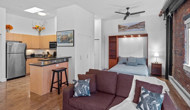 Furnished DT Condo close to amenities and harbour