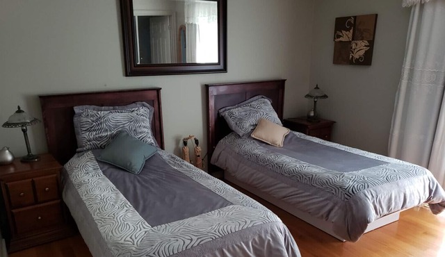 Gîte le Grandelinois - La Maria - Room with two single beds